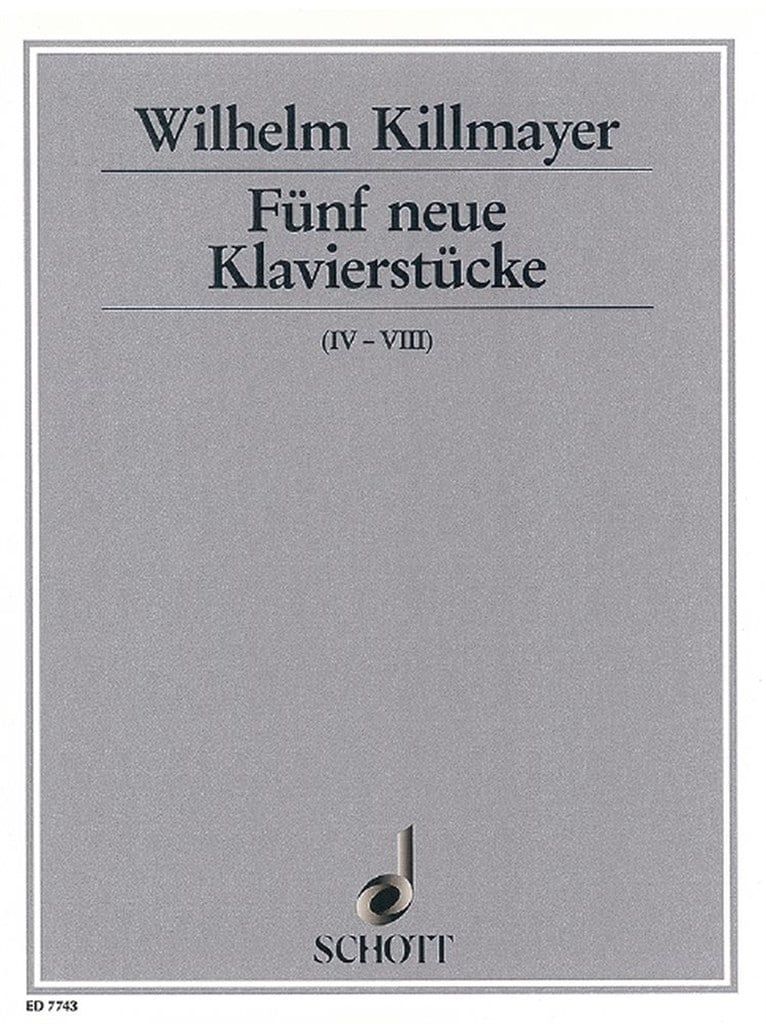 Five new Piano pieces